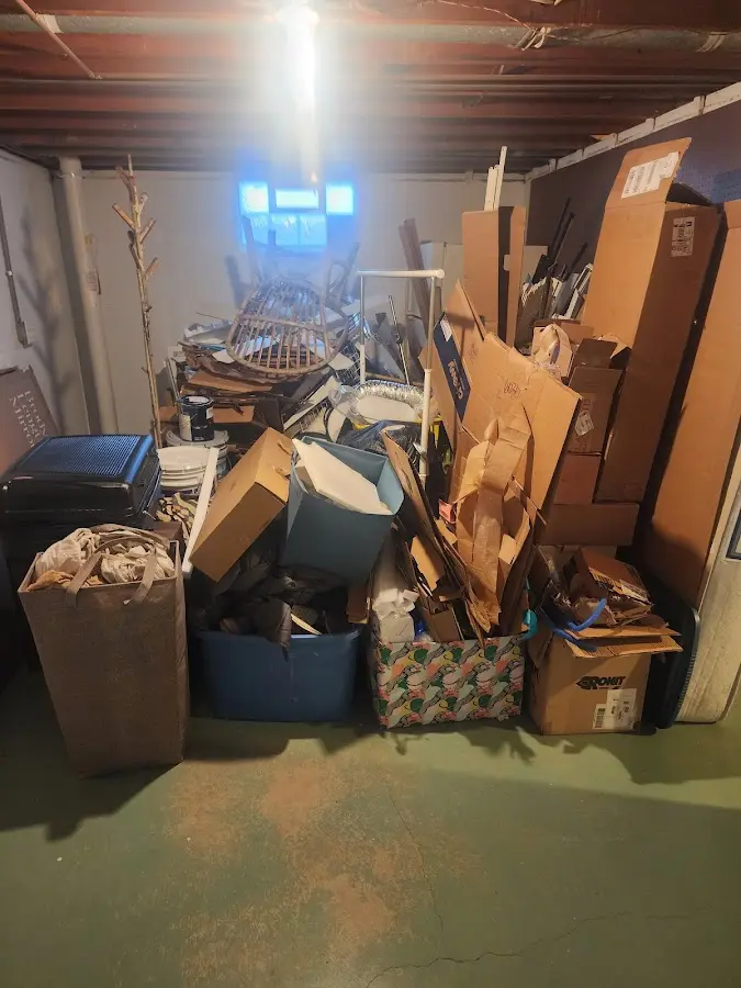 Roll-off dumpster container at job site for Roll Off Dumpster Rental in Lemoore